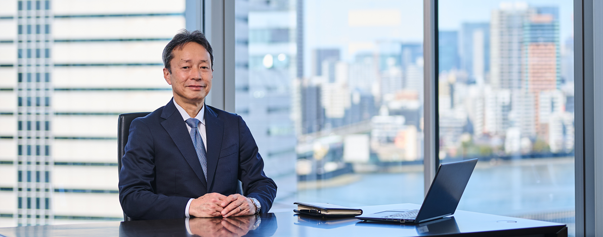 代表取締役社長 夏明正伸の写真
